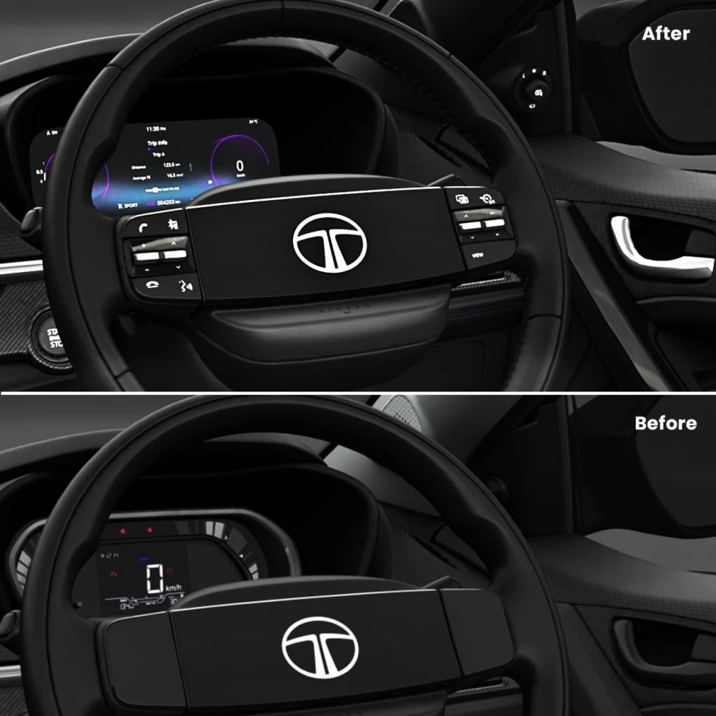 Tata Nexon 2025 onward Steering Control with Coupler Connectors