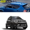 Buy Maruti Ignis Silver Black Roof Rails | Genuine OE Type Design | Rideofrenzy