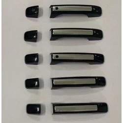 Buy Mahindra Scorpio-N Piano Black & Chrome Handle Garnish online India