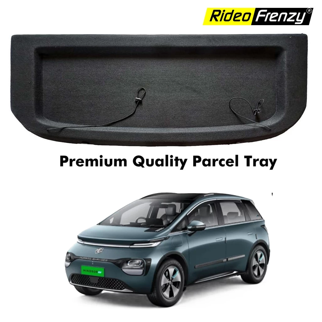 Buy MG Windser Premium Parcel Tray online India | RideoFrenzy