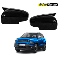 Buy Tata Punch Batman Style Side Mirror Covers Covers online India | RideoFrenzy
