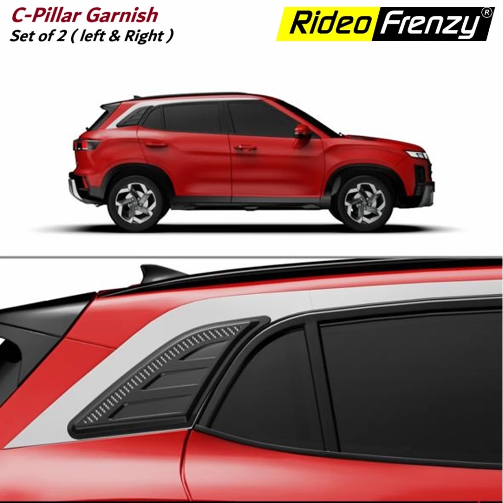 Buy Hyundai Creta 2025 Pillar Garnish Black online India | RideoFrenzy