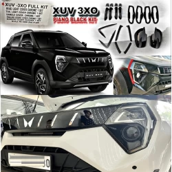 Buy Mahindra 3XO Piano Black Garnish set | Headlight | Tail light | Handle Garnish | Mirror Garnish