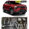 Buy Mahindra 3XO Chrome Accessories Garnish Set online India | RideoFrenzy