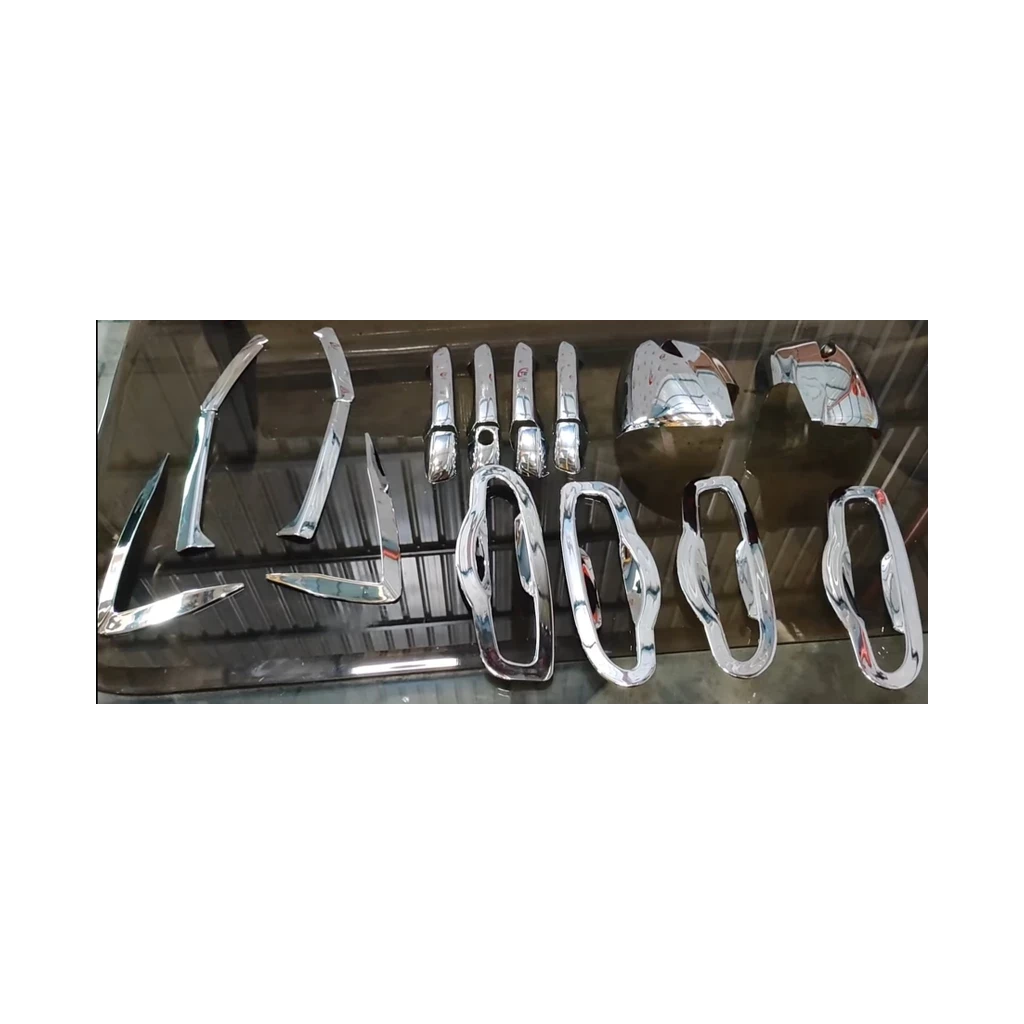 Buy Mahindra 3XO Chrome Accessories Garnish Set | RideoFrenzy