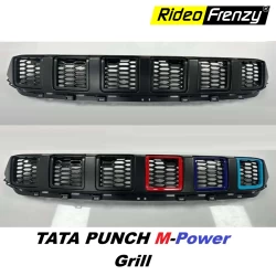 Buy New Tata Punch M-Power Front Grill online India | RideoFrenzy