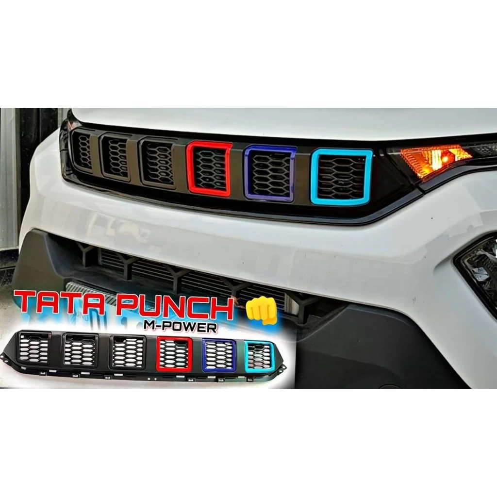 Buy Tata Punch M-Power Front Grill online India | RideoFrenzy
