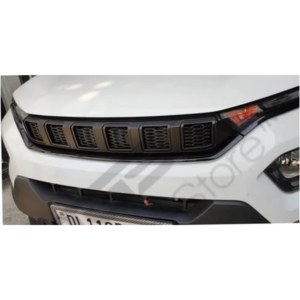 Buy Tata Punch M-Power Full Black Front Grill online India | RideoFrenzy