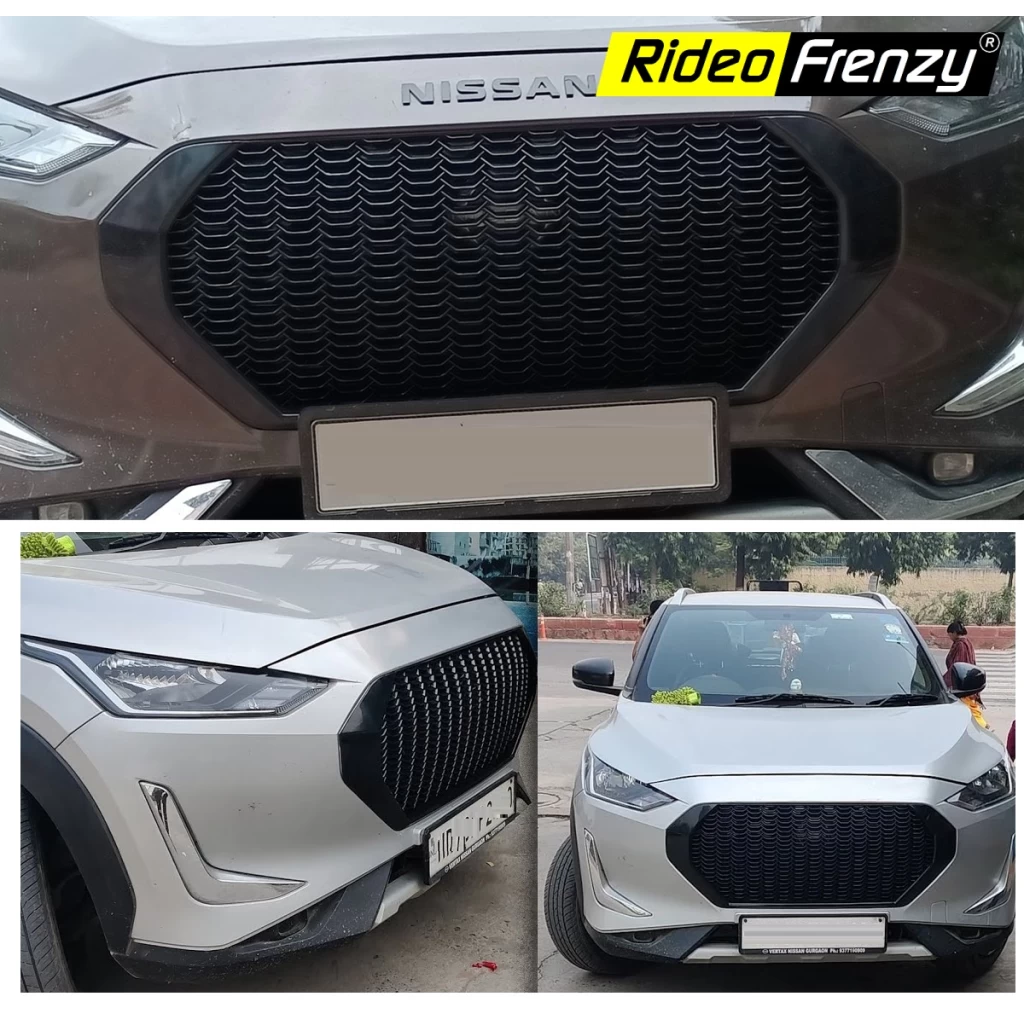 Buy Nissan Magnite RS Front Grill  online India | RideoFrenzy