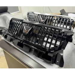 Buy Mahindra Scorpio N Maybach Style Black Chrome Grill | RideoFrenzy