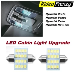 Buy Rideofrenzy Cabin LED Upgrade Bulb for Hyundai Creta, Venue, Exter, i20 online India