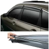 Buy Tata Curvv Door Visors Chrome Inserted Online | RideoFrenzy