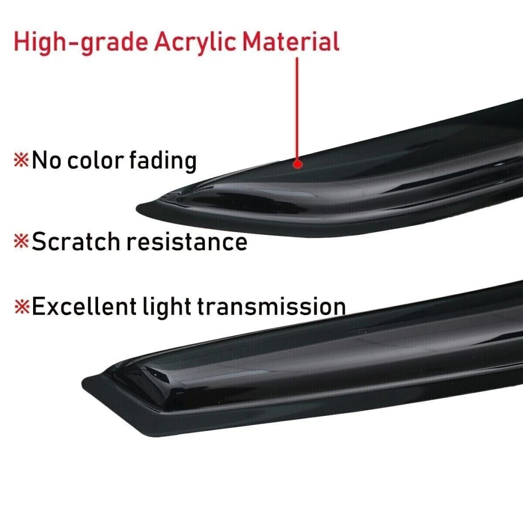 Buy Tata CURVV Door Visors Premium Quality Online India | RideoFrenzy