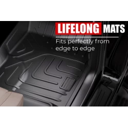 RideoFrenzy Custom made Car Floor Mats for Toyota Fortuner | Laser CUT | LIFELONG