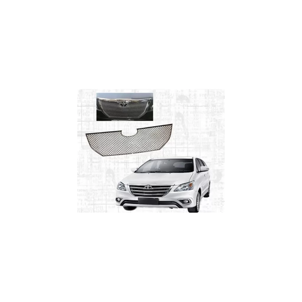 Buy Toyota Innova 2014 Front Chrome Grill Covers at low prices-RideoFrenzy