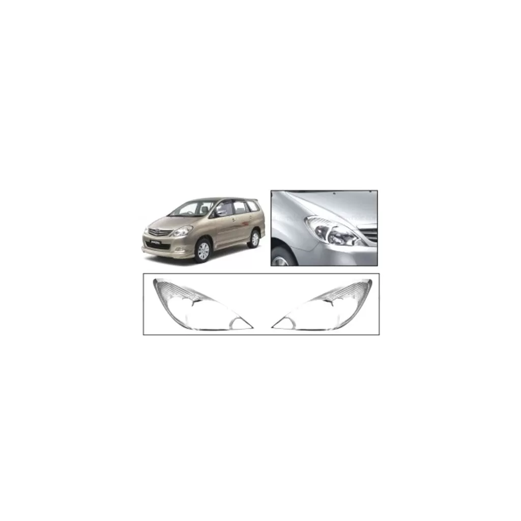Buy Toyota Innova Chrome Head Light Covers online at low prices-Rideofrenzy