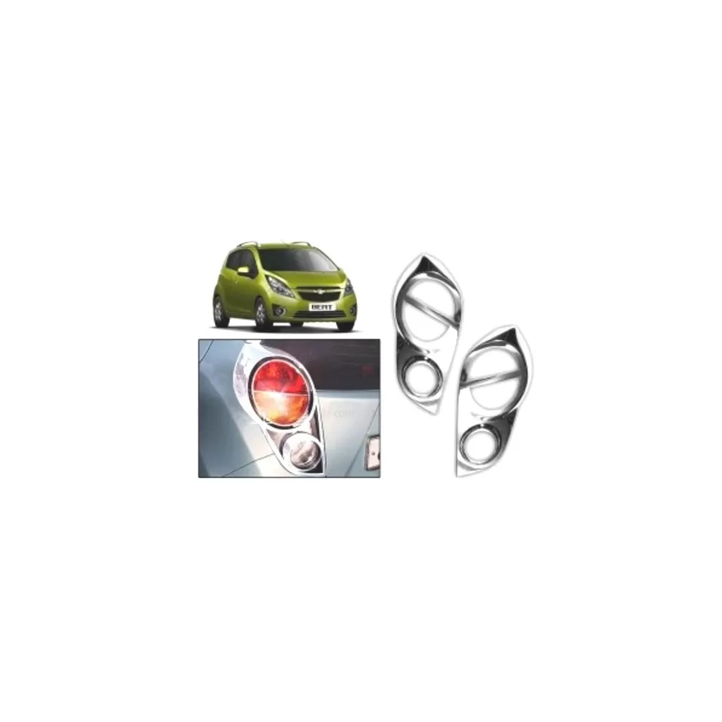 Buy Chevrolet Beat Chrome Tail Light Covers obline | Rideofrenzy