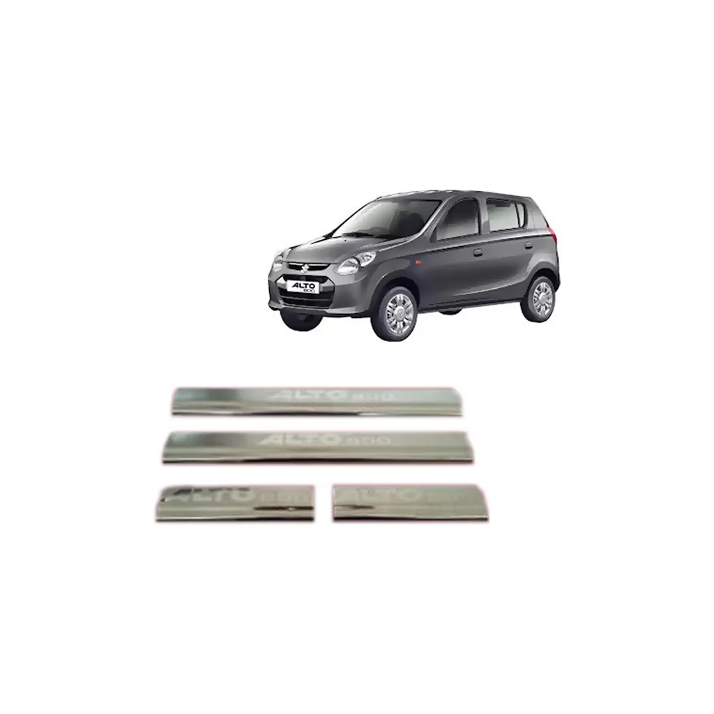 Buy Original OEM Maruti Alto 800 Door Stainless Steel Sill Plate at low prices-RideoFrenzy Buy Original OEM Maruti Alto 800 Door Stainless Steel Sill Plate at low prices-RideoFrenzy