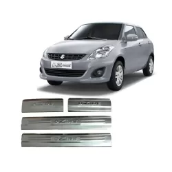 Buy Maruti Swift Dzire Door Stainless Steel Sill Plates online at low prices-RideoFrenzy