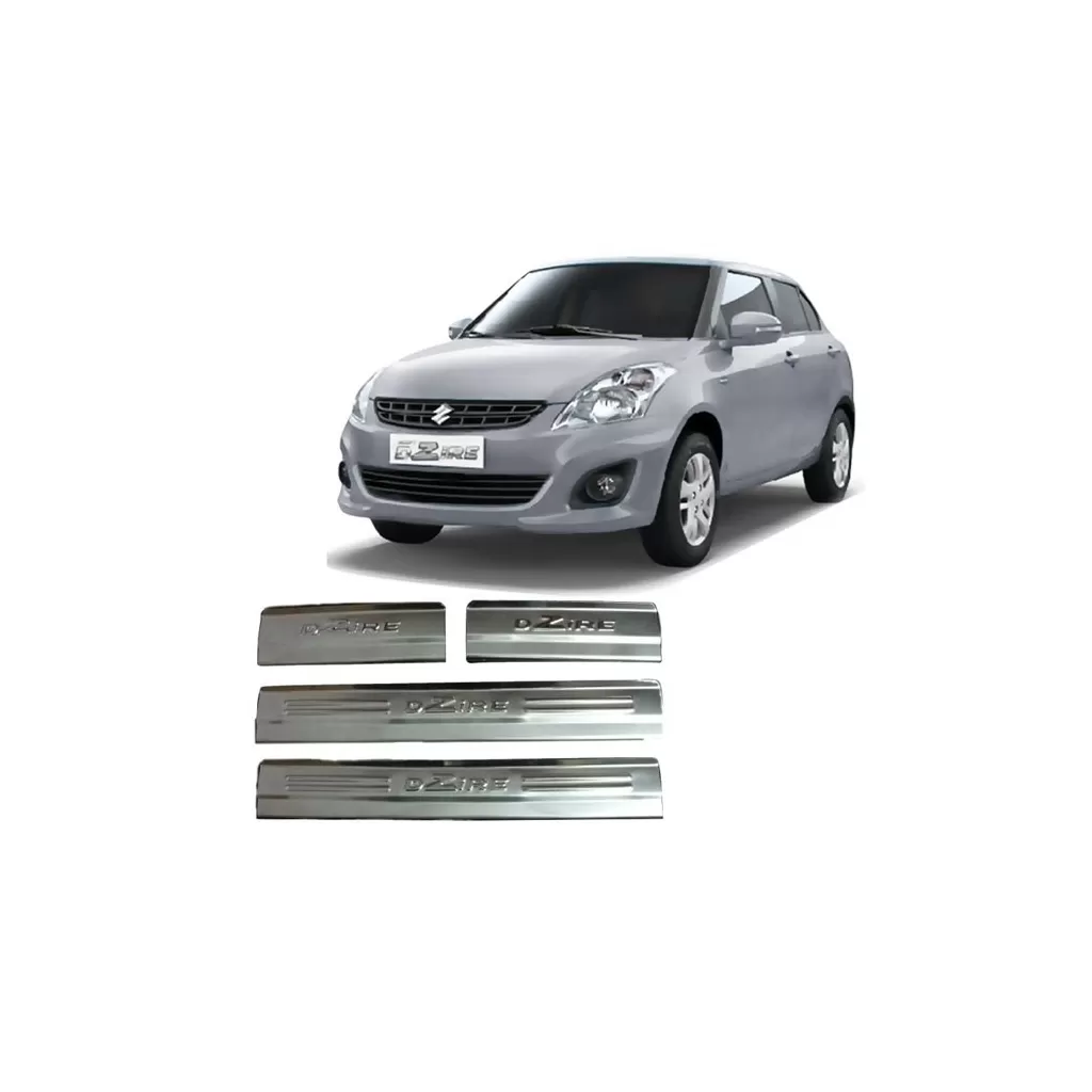 Buy Maruti Swift Dzire Door Stainless Steel Sill Plates online at low prices-RideoFrenzy