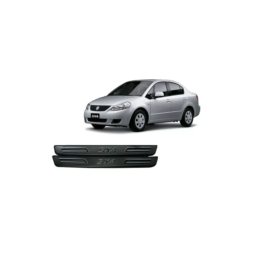 Buy Original OEM Maruti SX4 Door Stainless Steel Sill Plate at low prices-RideoFrenzy