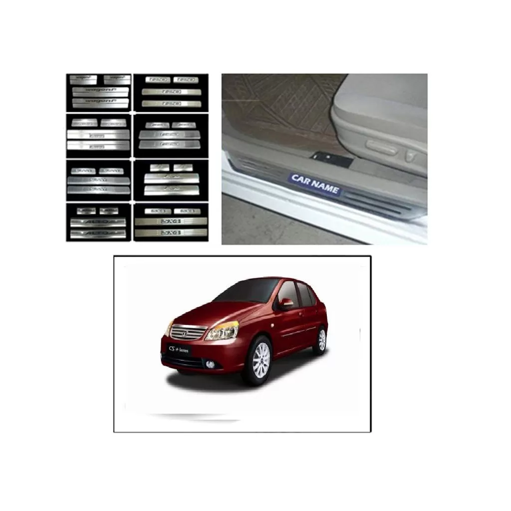 Buy Tata Indigo Door Stainless Steel Sill Plate online at low prices-RideoFrenzy