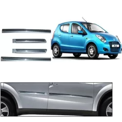 Maruti A-Star Silver Chrome Side beading