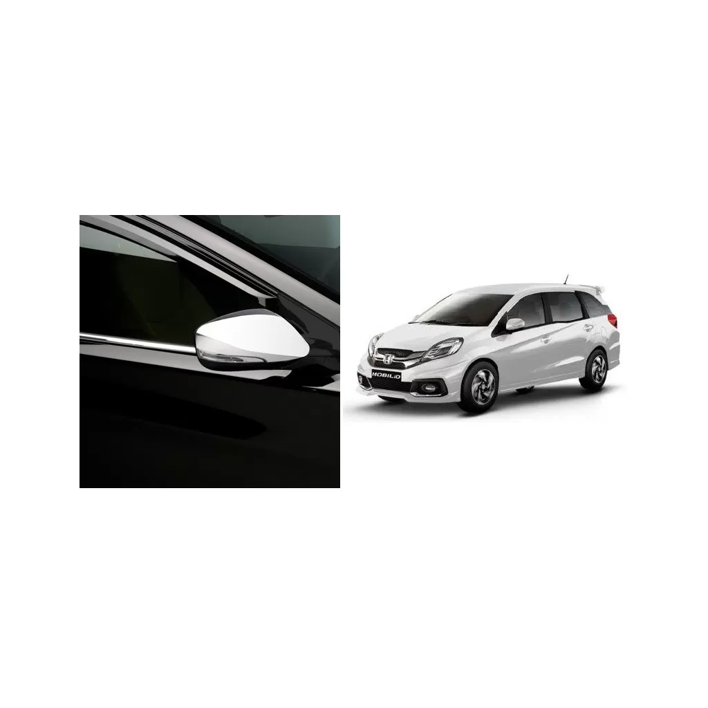 Buy Honda Mobilio Chrome Side Mirror Covers online at low prices-RideoFrenzy