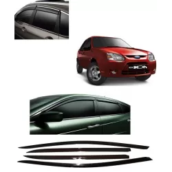 Buy Unbreakable Ford Ikon Door Visors in ABS Plastic at low prices-RideoFrenzy