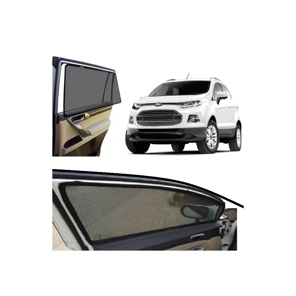 Buy Ford Ecosport Magnetic Car Window Sunshades online at low prices-Rideofrenzy