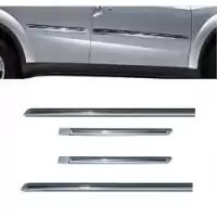 Chrome inserted Silver Side Beading