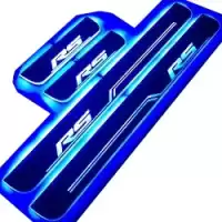 Sill Plates with Blue LED